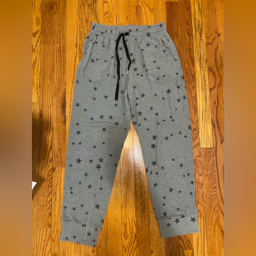 grey star sweatpants